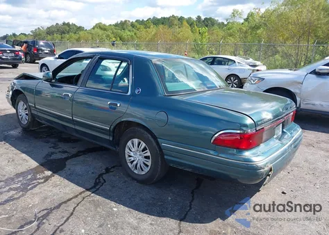 1995 Mercury Grand Marquis Gs from USA, damaged, VIN 2MELM74W7SX620663